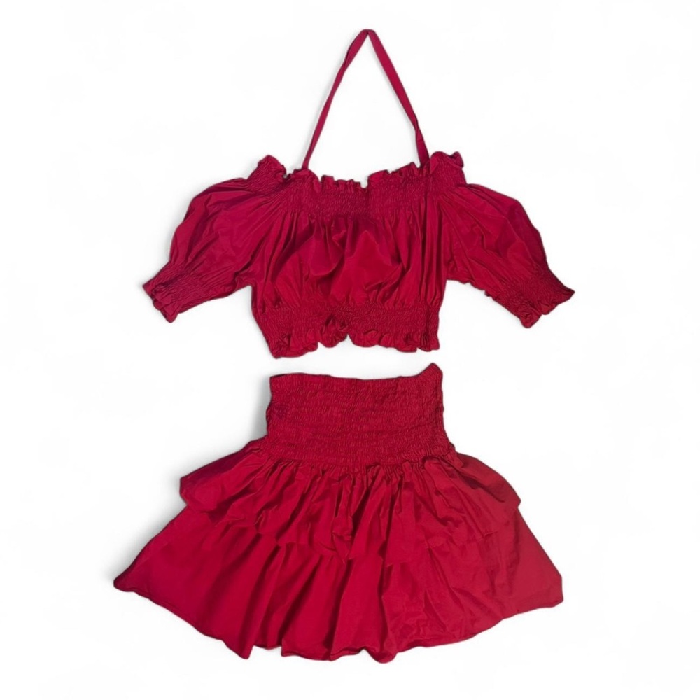 Rare Off-shoulder and Skirt from Dubai